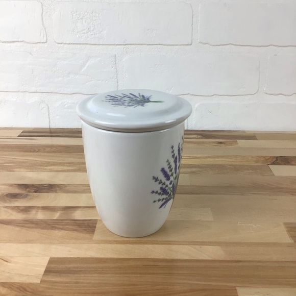 WAWEL fine porcelaine made in Poland mug tea cup coffee with drainer lavender - Picture 5 of 13